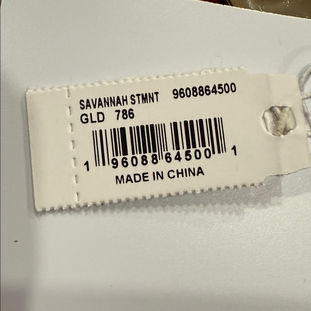 Brand New Kendra Scott Savannah Gold Statement Earrings in Pink Enamel - Picture 5 of 13